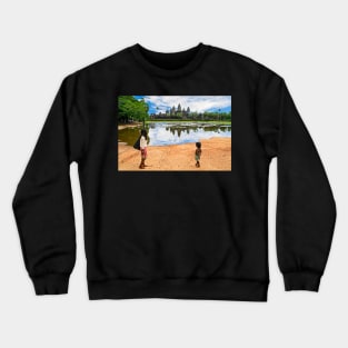 Angkor Wat Revisited. Crewneck Sweatshirt